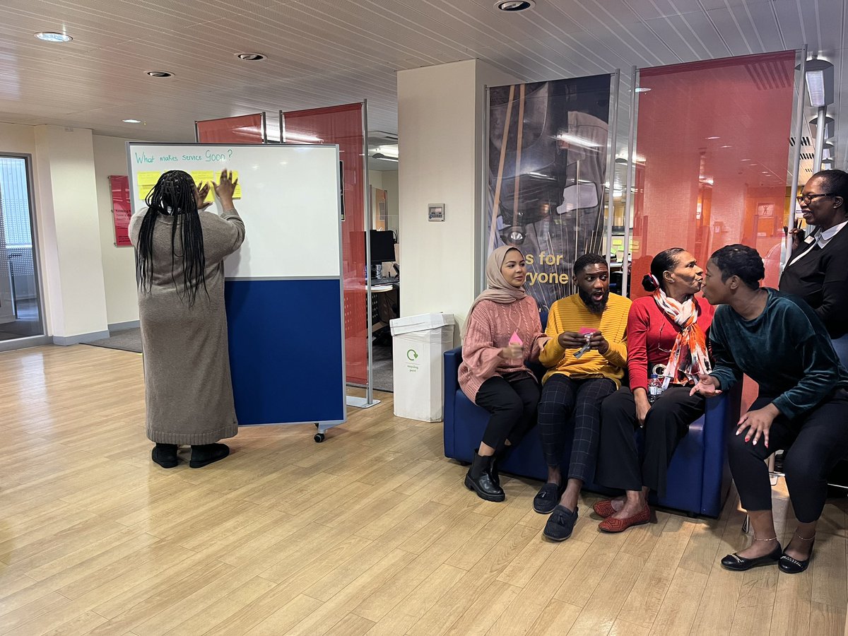I had a fab morning taking part in The BIG Conversation with colleagues in St. Marylebone. We discussed the importance of customer service, with care and compassion across all the services we deliver and how this remains at the heart of great outcomes.