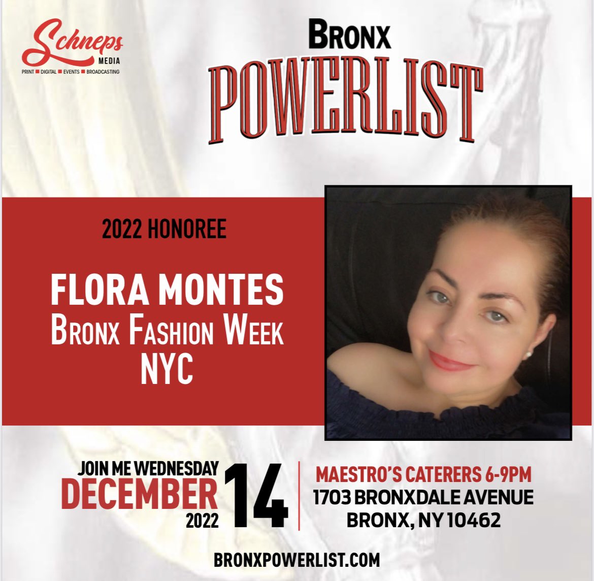 bronxnyfw's tweet photo. Thank you to those who have supported BxFW and worked so hard to build on a dream. I am blessed to be surrounded by amazing strong powerful women Crystal Gomez and Haizel McIntyre, and a fantastic and amazing team. I am eternally grateful to Schneps Media for the honor! https://t.co/7rfLO3xPUf