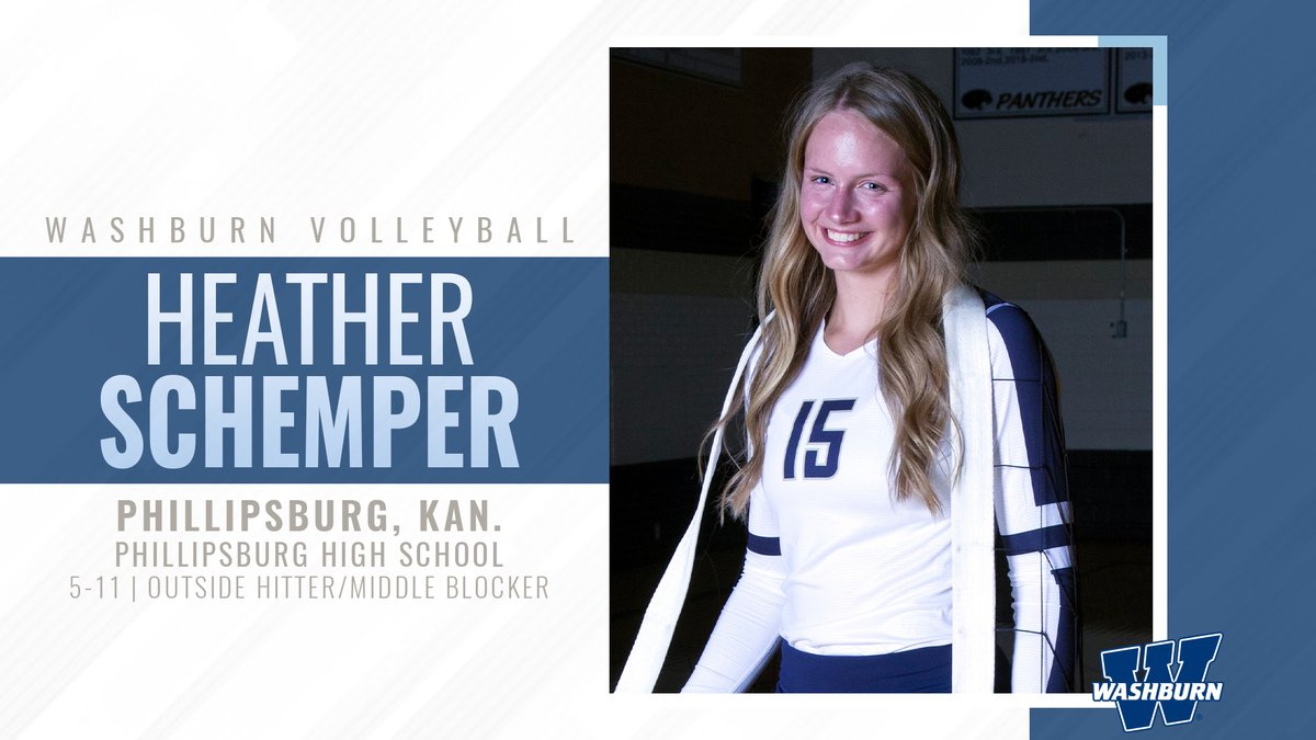 IchabodVB's tweet photo. Welcome to Washburn Volleyball, Heather! #GoBods https://t.co/7PkcgSuPru