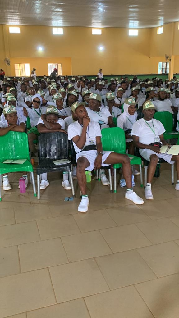 ocifoundation's tweet photo. EDO STATE NYSC (2022 Batch C Stream I) Orientation Camp; Monday, November 8, 2022. 

Pics from the OCI Foundation’s Arm Our Youths (ArOY) Anti-Cancer Health Campaign.

#werisebyliftingothers 
#ocifoundation https://t.co/cHYnVC7Hv7