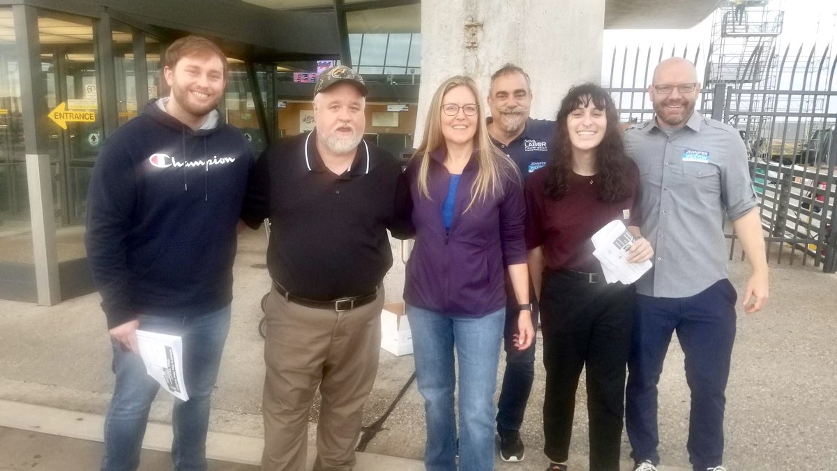 Congratulations to a real one, <a href="/JenniferWexton/">Jennifer Wexton</a> on re-election! Get up, get down— NoVa is a union town. Shout out to <a href="/VA_Labor/">NoVALabor</a>, it was the honor of a lifetime to GOTV with our fellow workers.