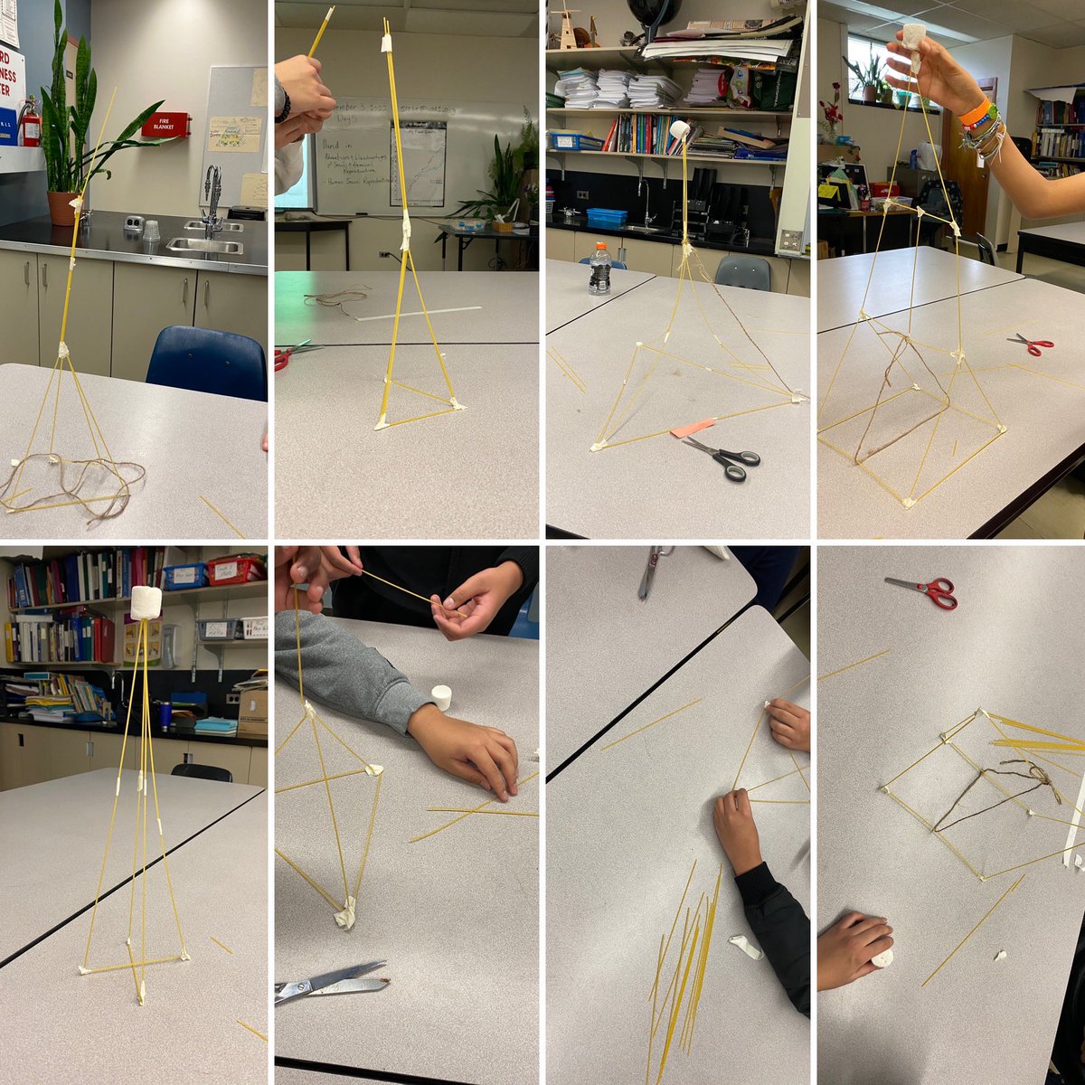 CHANDERPRABHA15's tweet photo. Team building activity at #GeneralWolfeSchool-Building the tallest spaghetti tower that can support a marshmallow #WinnipegSD @WinnipegSD #teambuilding #Steam https://t.co/YGHQM8Nj2P