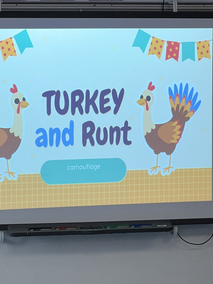 Gr8FallsES's tweet photo. Our STEAM lab is open and in full effect as our 3rd graders learn to camouflage their turkeys to protect them from the Thanksgiving oven 😳🫢🦃⛄️ #OurFCPS #FCPSRegion1 https://t.co/D6YkE9E7yb