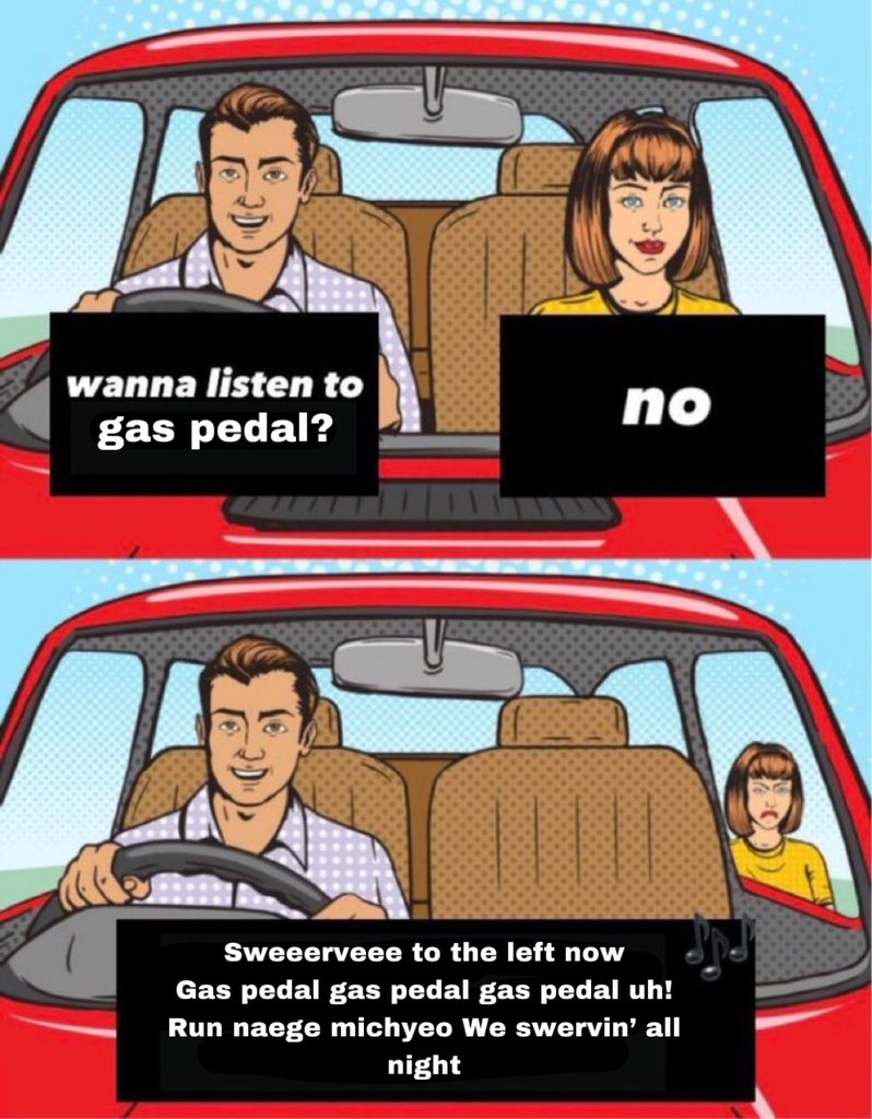 minibinas's tweet photo. Ur favourite gas pedal enthusiast https://t.co/RNhXxAJT5v