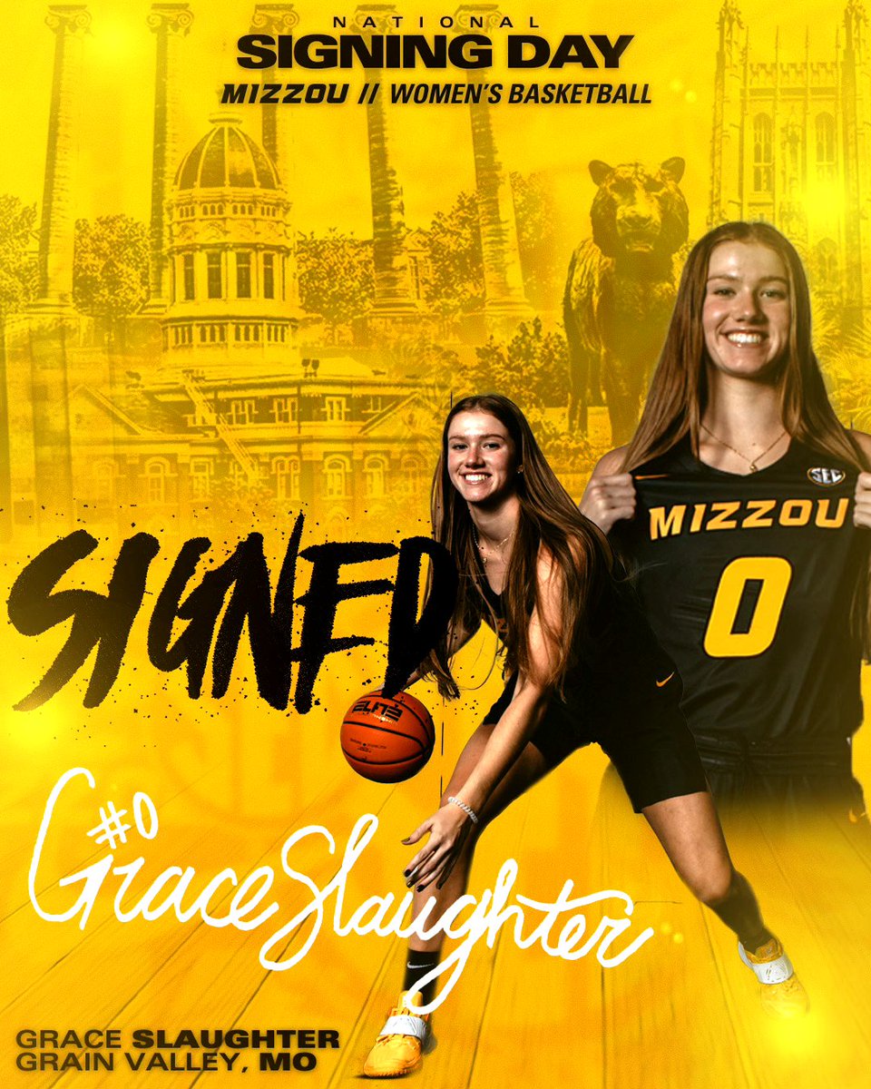 MizzouWBB's tweet photo. Staying home 🐯

Welcome to the family, @graciekkay10!

🔗 » https://t.co/RNjqhlJyX7 https://t.co/5Af8LmY8Ju