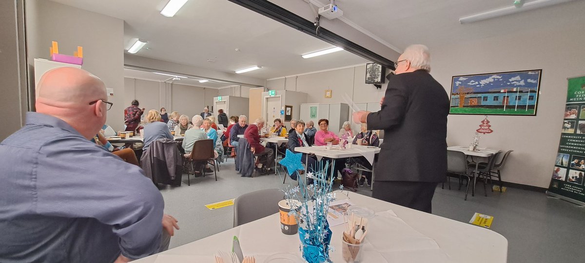 What a super afternoon in @BallyphehaneCC today! Really engaging talk on creativity & wellbeing from the inspirational #KevinMcCormack followed by a Q&A on Cultural Companions followed by music & dancing 💃🕺
Craic agus ceoil 😊
Thanks to @btcdp & @MuintirCork #ageandopportunity