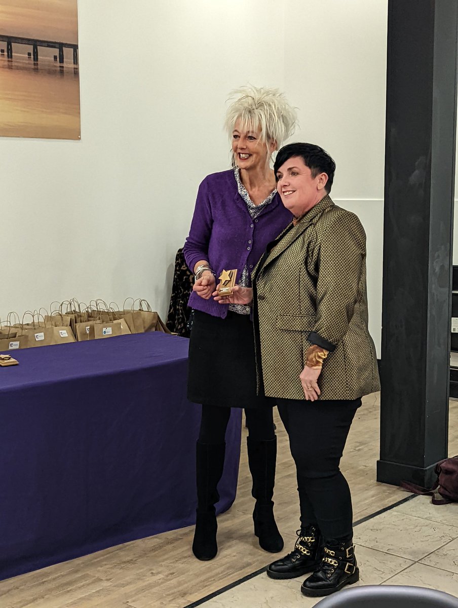 Delighted to be in Dundee to collect the Good Governance Award for <a href="/turningpointsco/">Turning Point Scotland</a> with <a href="/LindaGirvan2/">Linda Girvan</a>