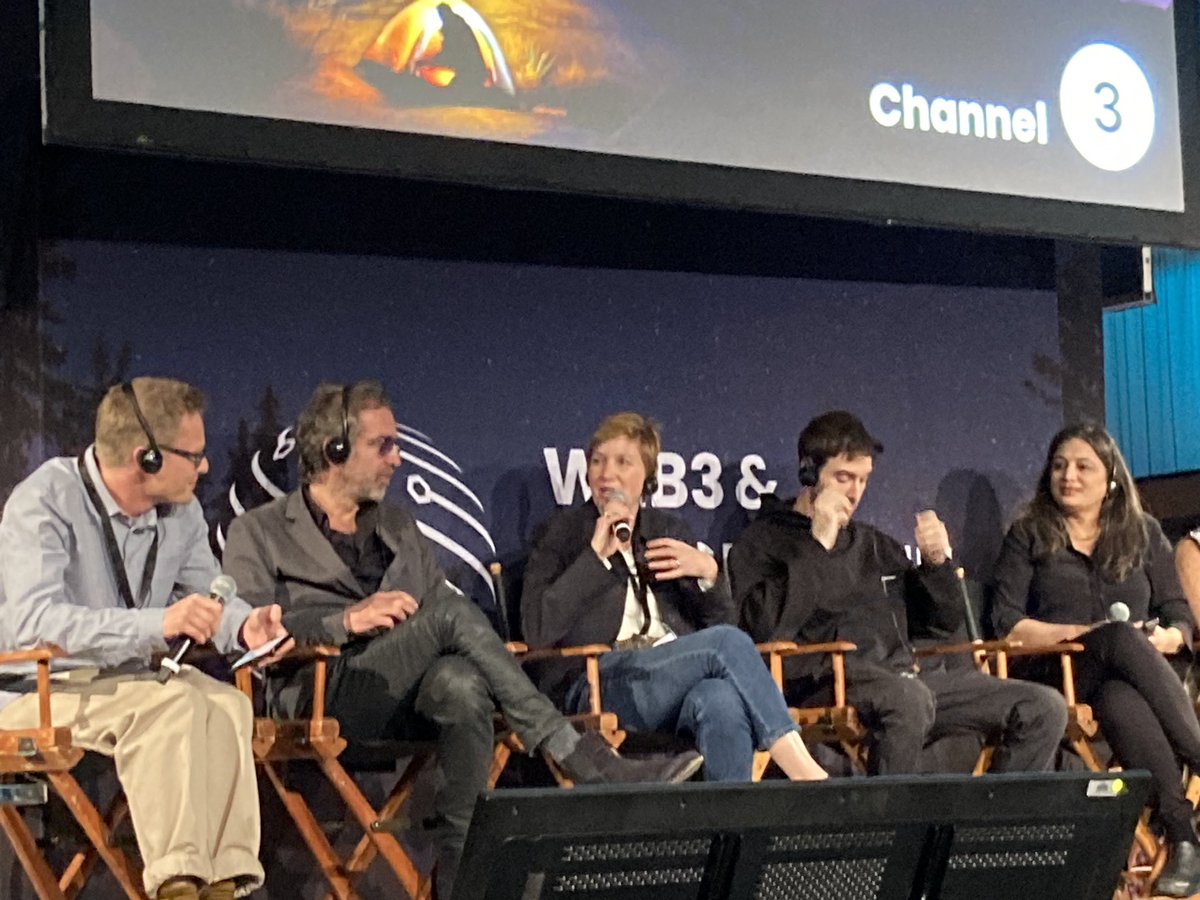 Prescient’s Roanie Levy speaking about Imprimo at the W3C conference today. NFTs/Digital Assets for Creative Industries #W3C2022