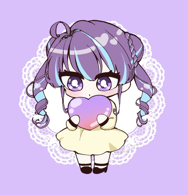 デフォルメ菫ちゃん💜 