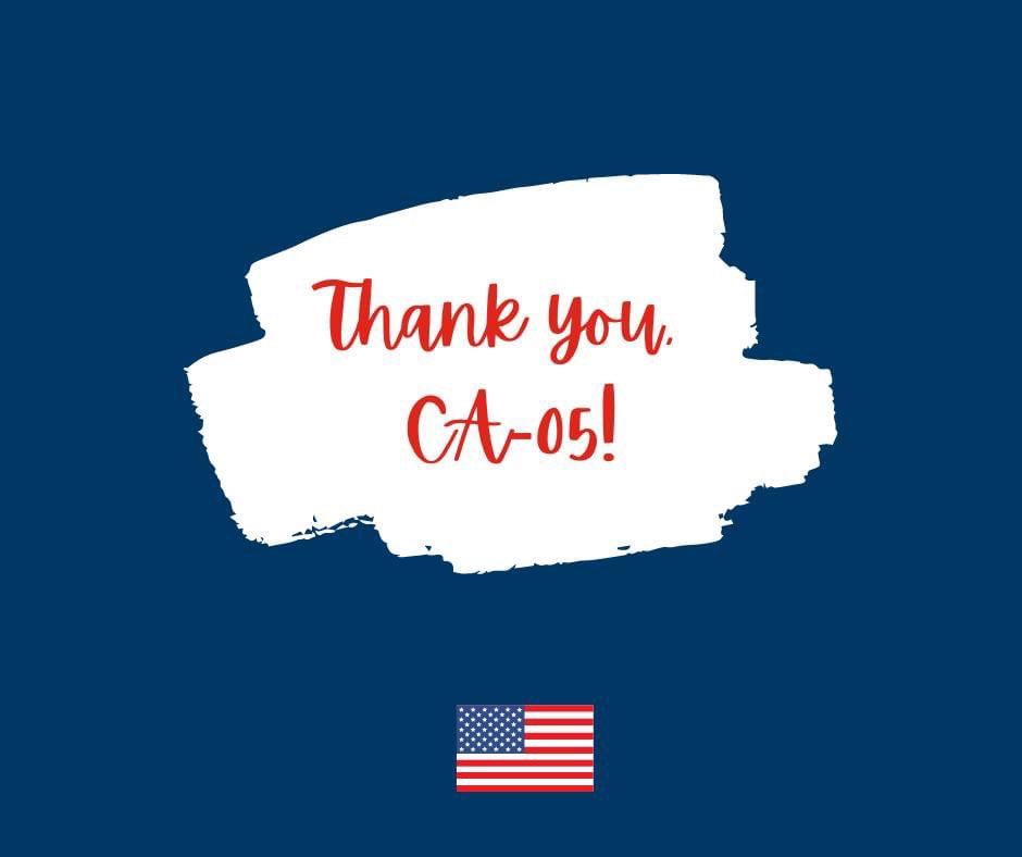 We did it! Thanks to all of YOU, #CA05