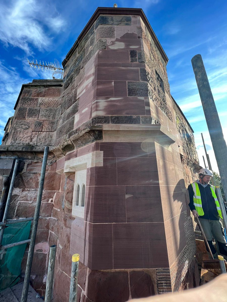 RyanHar90511974's tweet photo. Works nearing completion at Caldwall castle @LtdTreasure https://t.co/xmammQ7Fxa