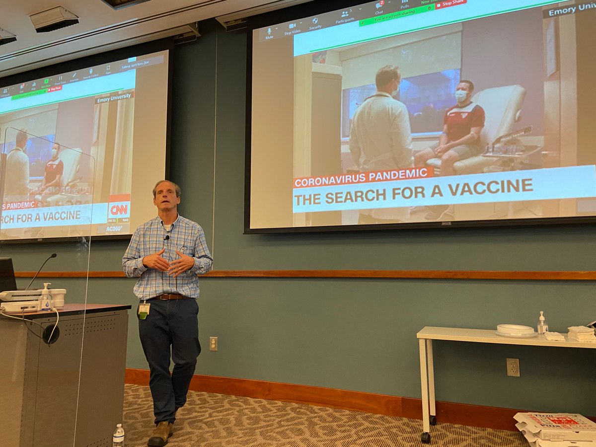 EmoryEAVE (@emoryeave) on Twitter photo Thanks to Dr. Evan Anderson <a href="/EmoryPediatrics/">Emory Dept of PEDS</a> <a href="/EmoryUniversity/">Emory University</a> for an enlightening talk at the <a href="/EmoryEAVE/">EmoryEAVE</a> seminar <a href="/EmoryRollins/">Emory Public Health</a> this afternoon on Covid-19 #covid19 clinical trails, with his perspective on how we got to this point, some of the challenges, and what the future holds. Thanks to Dr. Evan Anderson <a href="/EmoryPediatrics/">Emory Dept of PEDS</a> <a href="/EmoryUniversity/">Emory University</a> for an enlightening talk at the <a href="/EmoryEAVE/">EmoryEAVE</a> seminar <a href="/EmoryRollins/">Emory Public Health</a> this afternoon on Covid-19 #covid19 clinical trails, with his perspective on how we got to this point, some of the challenges, and what the future holds.