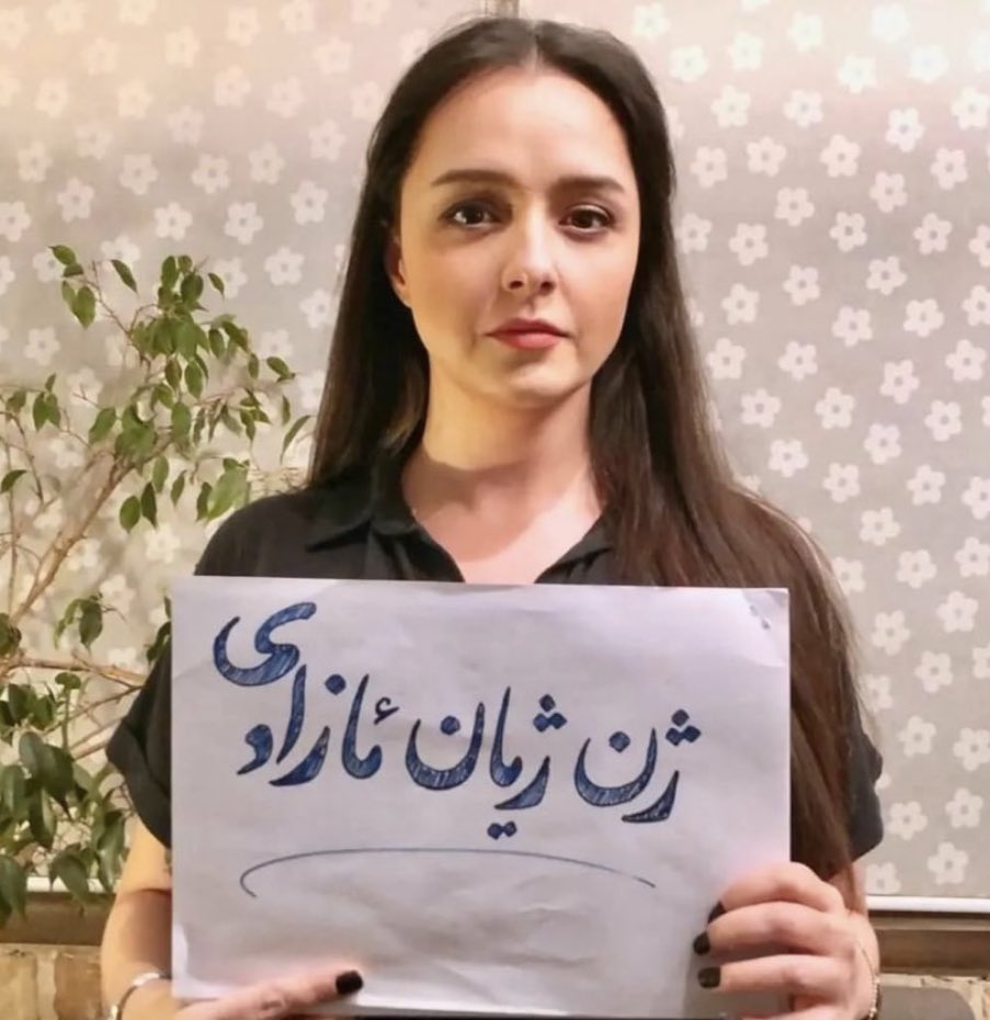 pouriazeraati's tweet photo. یک گام رو به جلو 👏

بامید اینکه 'هدف اصل نظامه'

#مهسا_امینی
#ترانه_علیدوستی https://t.co/UDlTTtcDJF
