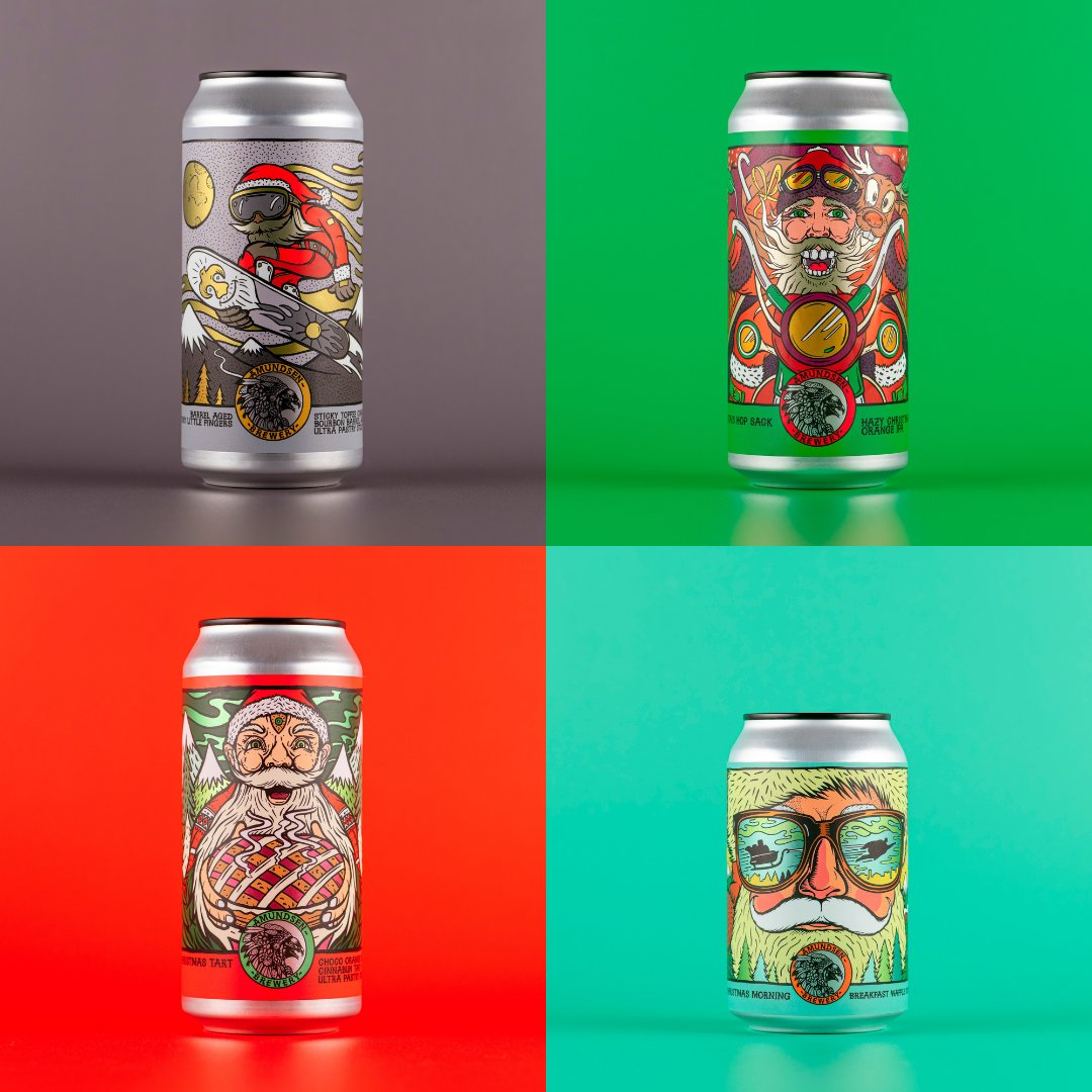 Our range of Christmas beers are HERE.💥

Check out our 8 seasonal picks perfect for yuletide drinking.🍻

Stock up now and start feeling festive!🎅🙌

Find these online and in good bottle shops now.