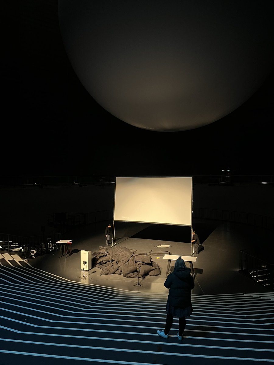 Technik- und Soundcheck für den Auftakt des <a href="/wica/">William Callejas</a> im <a href="/Gasometer_OB/">Gasometer Oberhausen</a>  #wicanrw