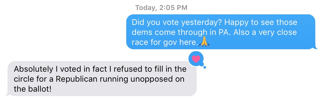 My mom deserves at least two "I Voted" stickers.
