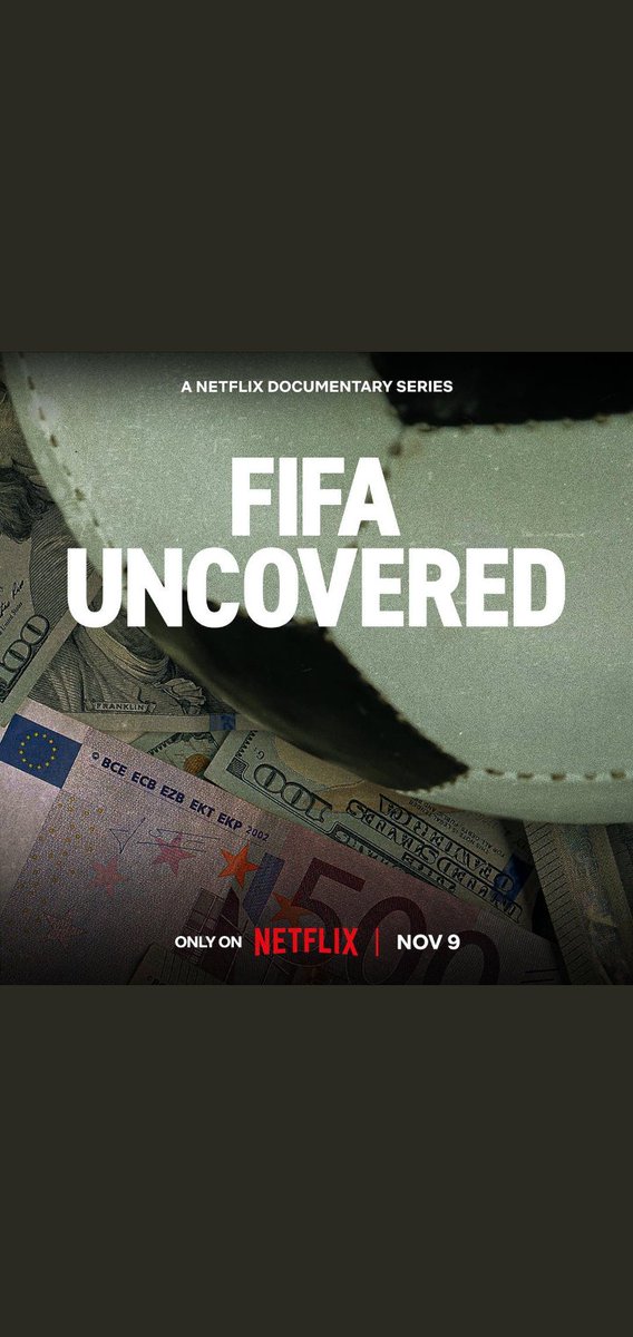 kyandaks's tweet photo. These 2 Netflix series show corruption is a serious cancer eating up this world.
Damn!
Serious rebuking needed
#FIFAUncovered #TheMechanism https://t.co/pkwk7wbrxK