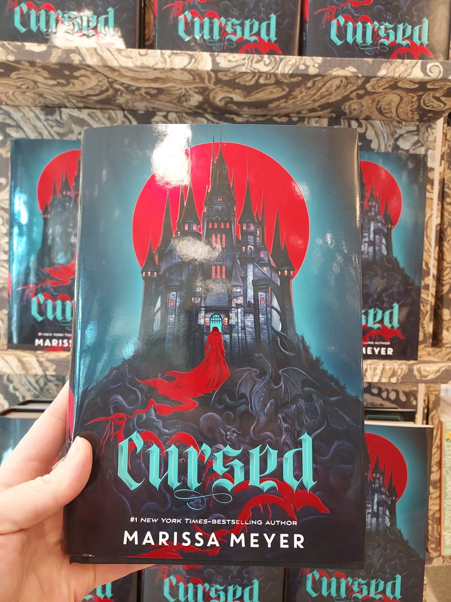 Today's #bookoftheday is Cursed by Marissa Meyer, @marissa_meyer.  In Cursed the fairytale-inspired Gilded duology comes to a conclusion.  Pick up your copy while it's #ontheshelf.  
#bnpolarismall #wereccomend #NewRelease #yareads #Fairytale #retelling @FeiwelFriends