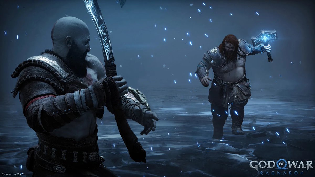 RogueBladeD's tweet photo. Streaming God of War Ragnarok Today on twitch!
@playthrough01 

#godofwar #godofwarragnarok #kratos #gaming #livestream https://t.co/0pJNsUgqR6