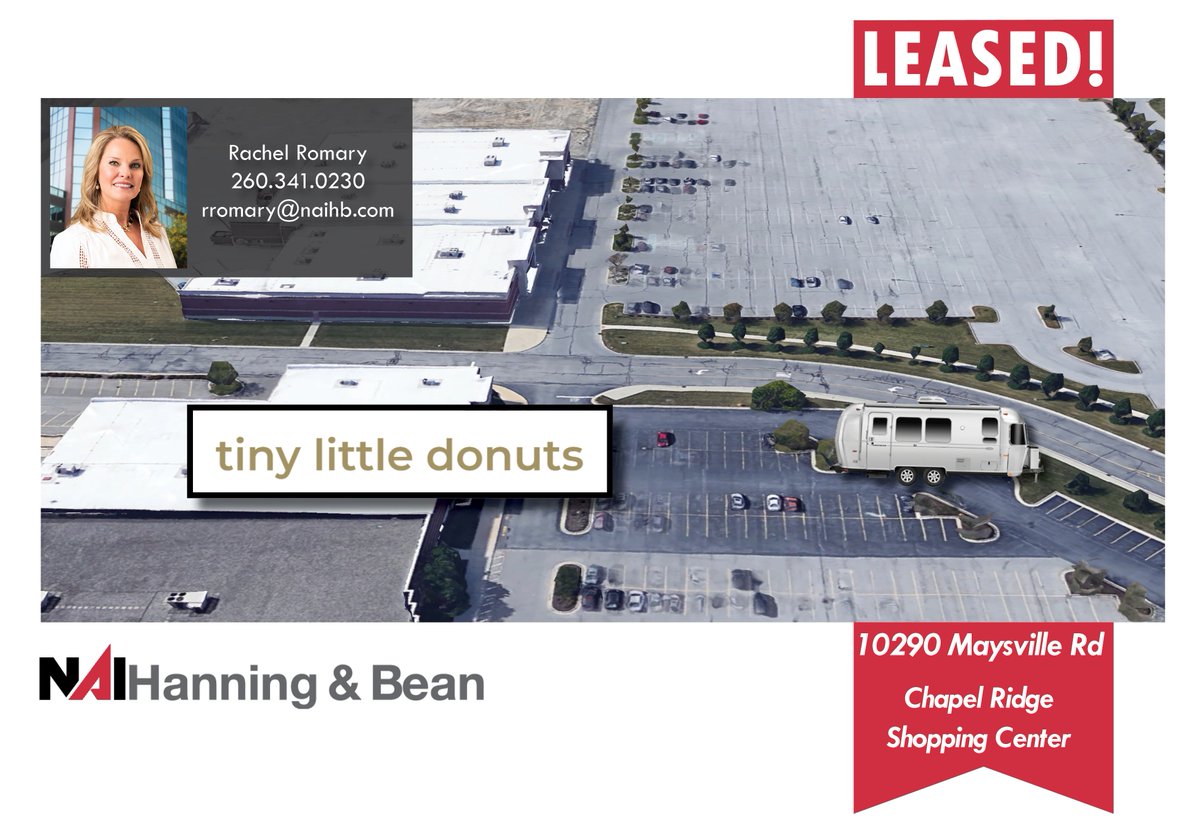 Thanks to Rachel Romary, tiny little donuts is the newest tenant in Chapel Ridge Shopping Center! You "do-nut" want to miss out on this sweet business🍩 Check them out in their news feature below!
bit.ly/3Ur0Dmg