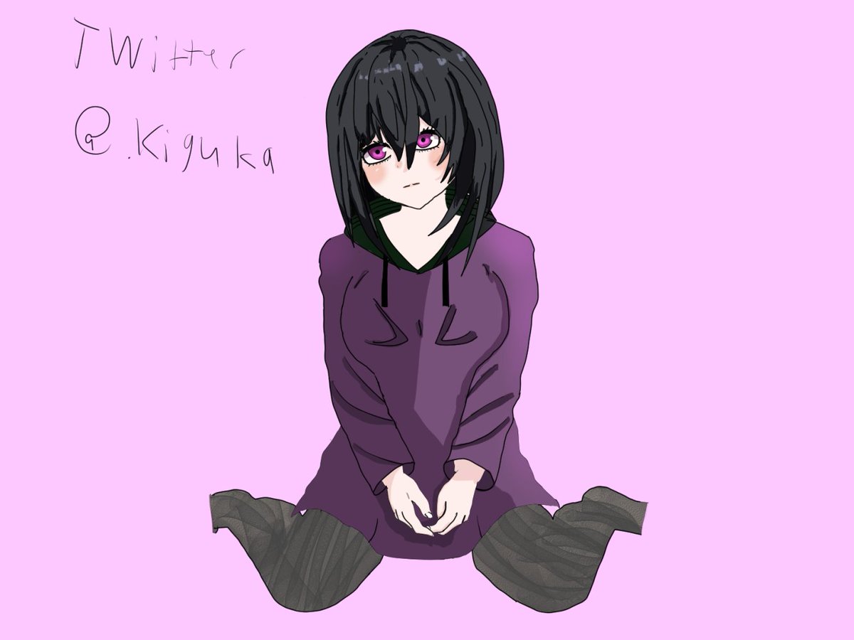 Kiguka_'s tweet photo. Just finished my 4th piece. Been busy the past month and what time I have had I got in trouble with a teacher cause I said I could do better with something complicated so it's been going towards that. #art #newartist #digitalart #animegirl https://t.co/VwbZdGKSx8