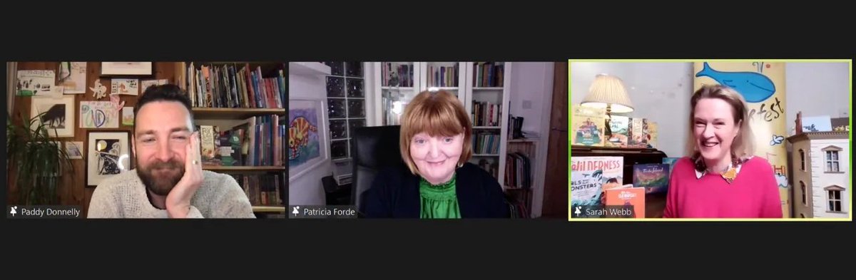 Ruth Ennis (@rurooie) on Twitter photo Really good event with <a href="/DublinBookFest/">Dublin Book Festival</a> and <a href="/WonderFestIre/">Wonderfest</a>: Just Ask: Q&A for new children’s writers and illustrators
As always, <a href="/sarahwebbishere/">Sarah Webb</a> <a href="/PForde123/">Patricia Forde</a> and <a href="/paddydonnelly/">Paddy Donnelly</a> are a wealth of knowledge for anyone looking for information on how to write children's books! Really good event with <a href="/DublinBookFest/">Dublin Book Festival</a> and <a href="/WonderFestIre/">Wonderfest</a>: Just Ask: Q&A for new children’s writers and illustrators
As always, <a href="/sarahwebbishere/">Sarah Webb</a> <a href="/PForde123/">Patricia Forde</a> and <a href="/paddydonnelly/">Paddy Donnelly</a> are a wealth of knowledge for anyone looking for information on how to write children's books!