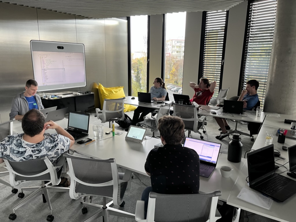 SoftCraftDev's tweet image. Global day of Coderetreat in Prague with the presence of @GitHubCopilot. Pairing with @JaroslavHolan #gdcr2022 #gdcr #coderetreat