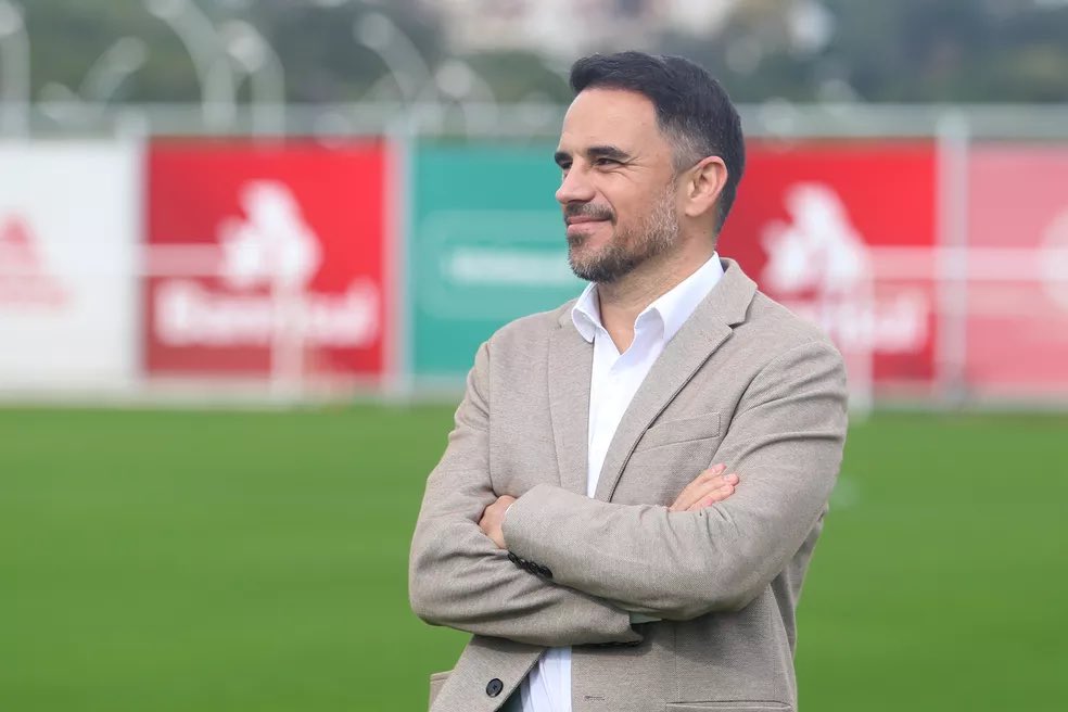 Guerra confirma que, em caso de vitória na eleição, Rodrigo Caetano, atualmente no Atlético-MG, será o executivo de futebol.