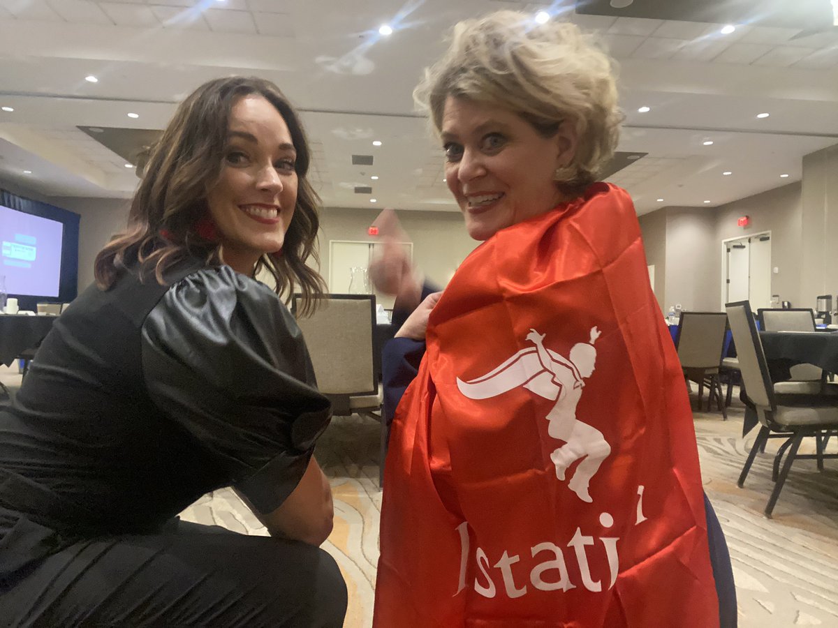 TennysonHeather's tweet photo. Loved getting to introduce the keynote speaker @OASSP1 conference! @_Tami_Evans is an amazing motivational speaker!! Can’t wait to read her book Half Full of It! @redcapenation @Istationed https://t.co/0Tu82p1K04