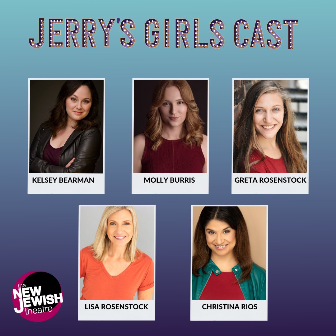 Introducing the cast of #JerrysGirls: The Jerry Herman Revue! Don't miss out on the fun - celebrating one of Broadway's greatest Jewish composers. Opens December 1st!
Get your tickets now at newjewishtheatre.org!