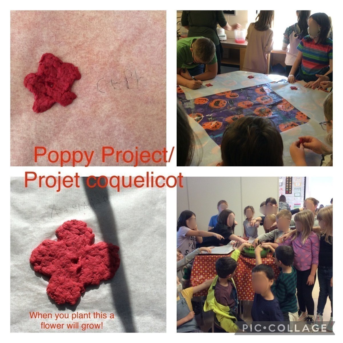 We were excited to participate in the Poppy Project yesterday!This program,organized by the Legion and <a href="/FanshaweCollege/">fanshawecollege</a>,encourages students to reflect on the importance of wearing a poppy, and gives us a hand-on opportunity to make our poppy for Remembrance Day.(pt1)<a href="/yourschools/">Avon Maitland District School Board (AMDSB)</a>