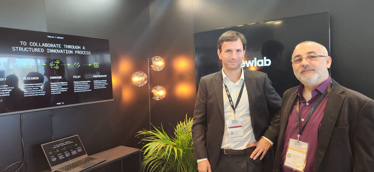 AdolfoBercheni's tweet photo. Participamos en el Test and Invest exponiendo dos de nuestras startup de mayor impacto y proyección: @Biotokenworld y @provivglobal 
Felicitamos a todos: organizadores, funcionarios, empresas y emprendedores. Salió todo lo mejor👨‍🔬👍👏👏
#desarrollo #sostenible #Uruguay https://t.co/91vKIjQvAK