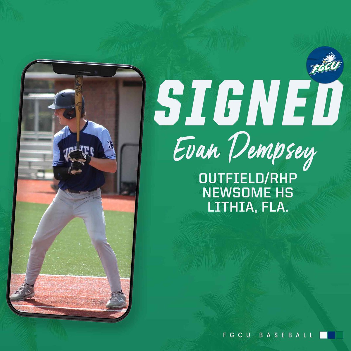 ✍️ 𝙎𝙞𝙜𝙣𝙚𝙙

Welcome to the nest, Evan!

#NSD23 | #WingsUp 🤙🦅⚾