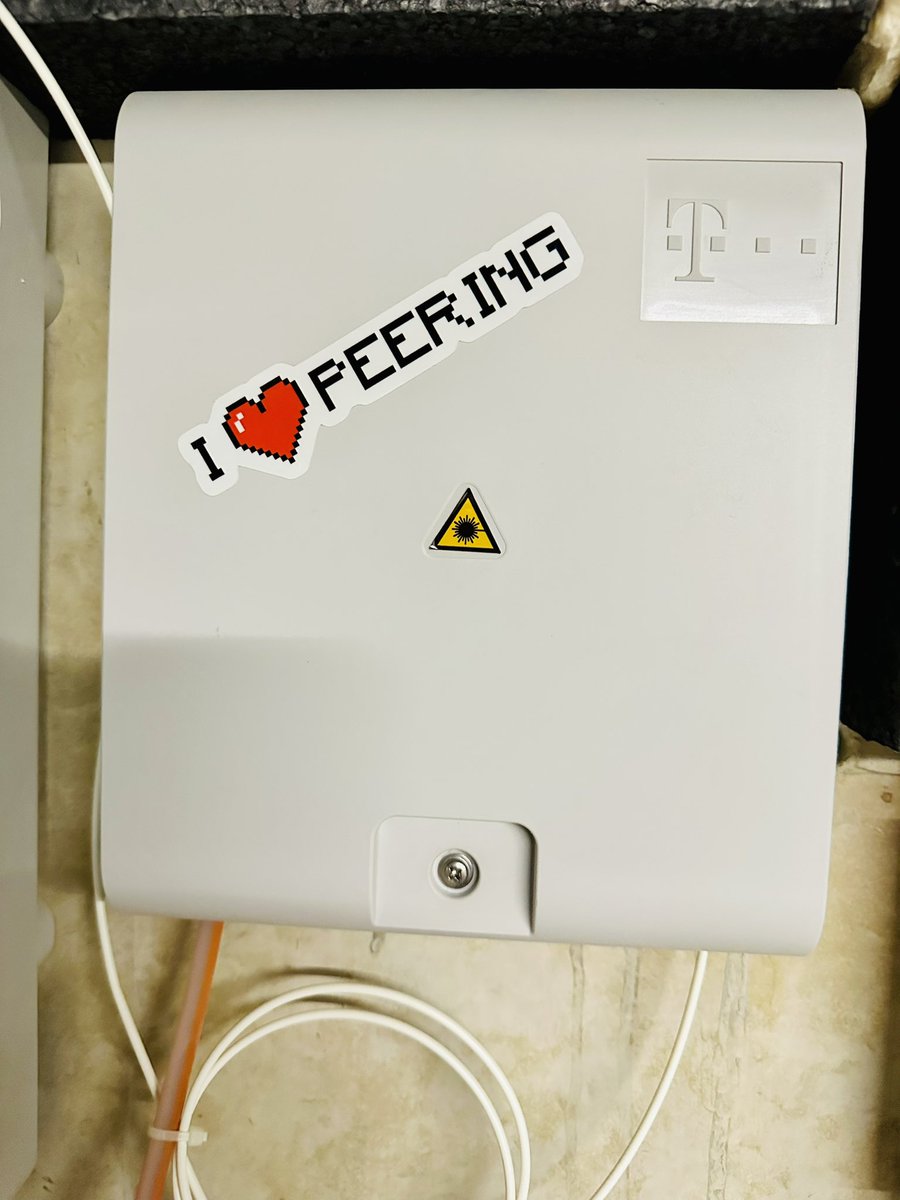 Nur falsche Sticker.