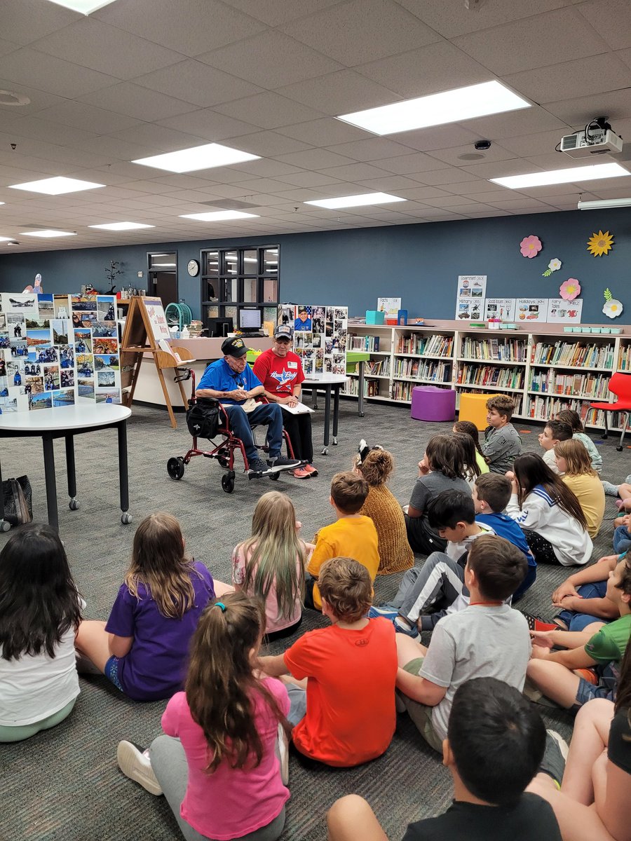 MrsSeibertWHE's tweet photo. The students got to hear from a WWII, Korea, and Vietnam Veteran today! Thank you so much, Mr. Williams, for reminding us why celebrating Veterans Day is so important! 🇺🇲🇺🇸🇺🇸 #VeteransDay #WHE @HumbleISD_WHE @HumbleISD https://t.co/bAgC7eMJfj