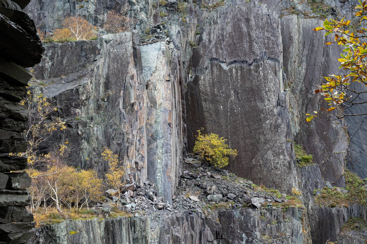 RhCadwaladr's tweet photo. Lliwiau anhygoel #chwarel Vivien, chwarel Dinorwig, #llanberis yn yr hydref @S4Ctywydd @AmgueddfaLechi @unesco553 #safletreftadaethybyd https://t.co/fdvU4VchRt