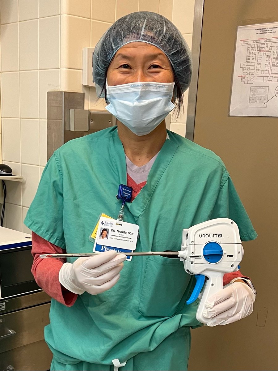 UroLift's tweet photo. Dr. Cathy Naughton with St. Luke’s Hospital in Chesterfield, MO has upgraded to #UroLift2! #BPH #Urology

Rx only. Individual results vary. See https://t.co/P55LSXgWNc and talk to your urologist to determine the right treatment for you. https://t.co/2NL4PBLjWw