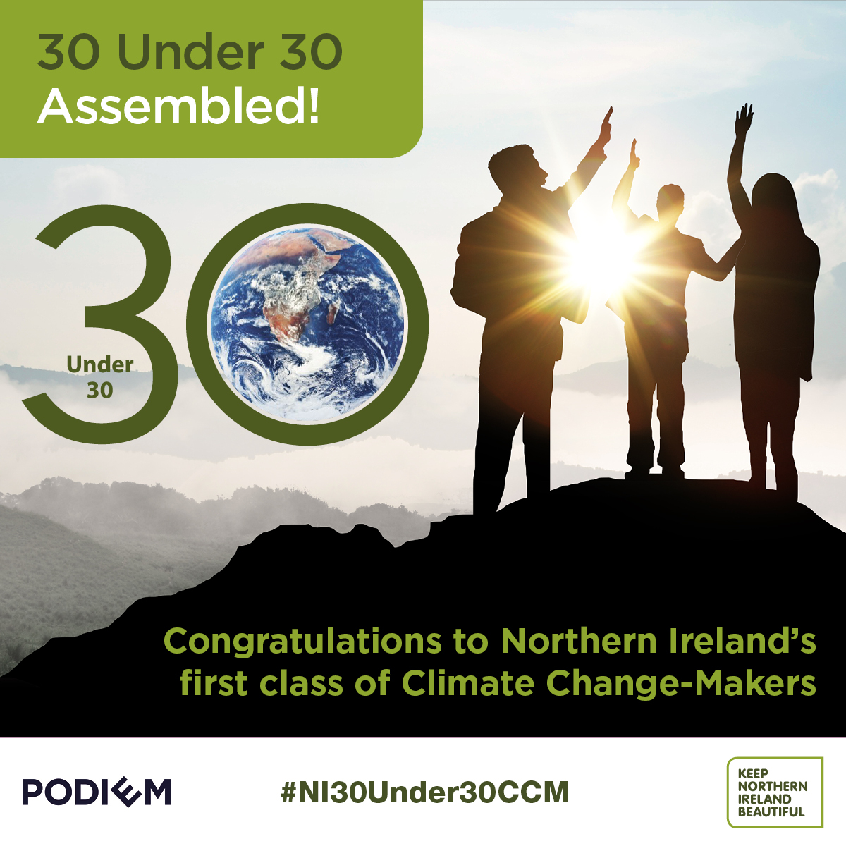 KeepNIBeautiful's tweet photo. We have our 30 Under 30! 🥰

See the names of NI’s first cohort of Climate Change-Makers who will represent our collective demand for a secure and fair climate future: https://t.co/4uncjjduDu

Congrats to the class of 2022/23, and good luck for the first training event on Friday! https://t.co/XQ7DQPki57