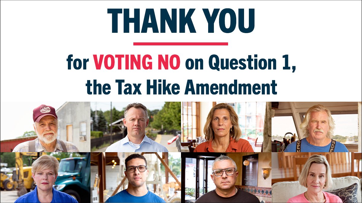 No on Massachusetts Question 1 (NoOnMAQuestion1) / Twitter