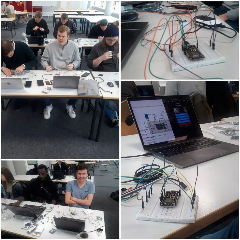 Citizen Science project for energy saving and sustainability started today. For the next 1.5 months students of our masters program Digital Business Engineering measure their individual informal routines using sensor nodes to identify energy savings. Eac… instagr.am/p/CkwF4j5DdN3/