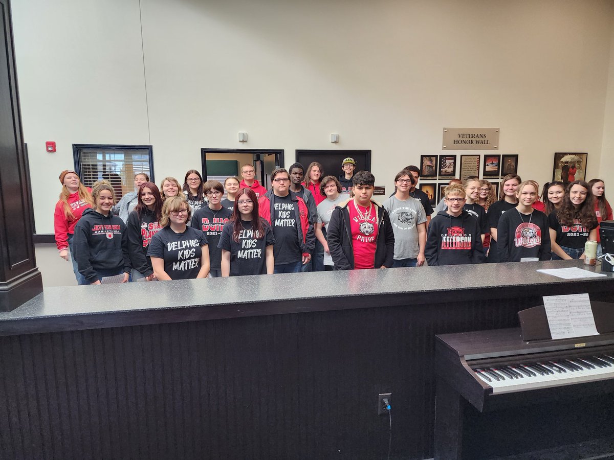 What a great time Celebrating and Giving back to our Residents and Community Veterans! Our local Delphos Jefferson City Schools Choir did a wonderful job singing some of our favorite patriotic songs. We enjoyed a delicious brunch, bingo, and listening to the stories shared!