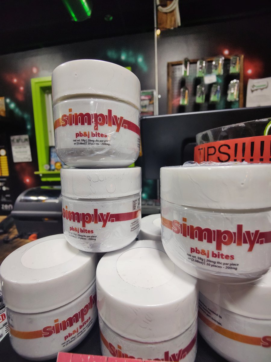 ProjectReleaf's tweet image. 🎟️RED TAG SPECIAL!!🎟️
These 200mg 🍇PB&amp;amp;J🥜 bites are only $15 OTD now!!🤤🤌 #ComeSeeUs #ProjectReleaf #OKCDispo #CannabisCommunity