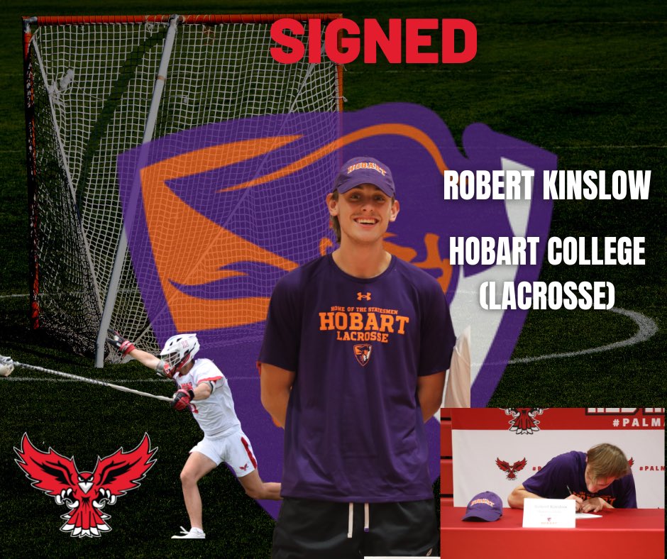 Congrats to Noah Brooks and Robert Kinslow for signing their National Letters of Intent this afternoon!

Noah is committed to play baseball at Siena College, while Robert is committed to play lacrosse at Hobart College!

#PalMacProud