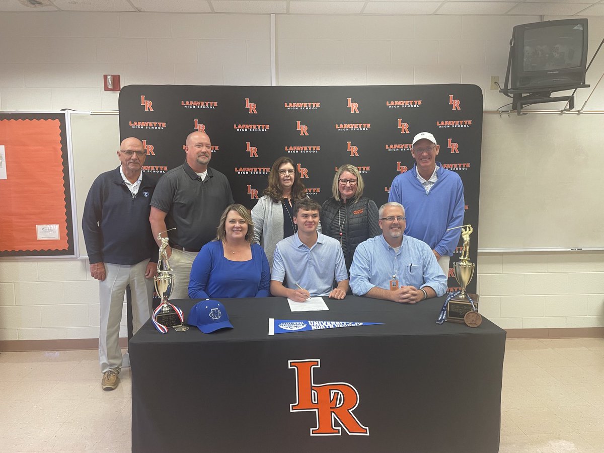 A great player, christian and student commits to UNG what a great day for Grant Langford