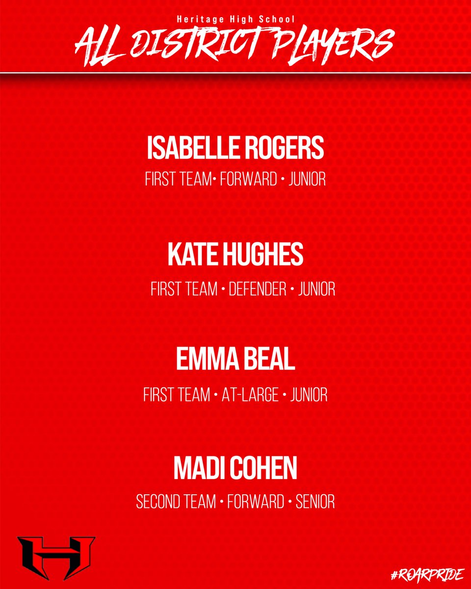 Congratulations to our Field Hockey athletes that were nominated for All-District! #GOPRIDE <a href="/HsBoosters/">Falmouth HS Baseball Boosters</a>