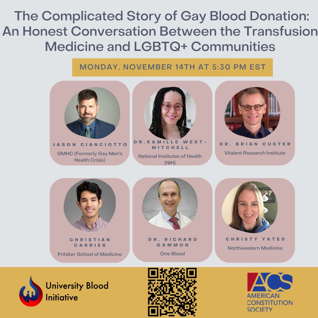 UChicago Pritzker School of Medicine (@uchipritzker) on Twitter photo Pritzker M2 Christian Carrier (<a href="/C_H_Carrier/">Christian Carrier</a>) will take part in a prominent national panel on Monday alongside leading experts and advocates discussing the FDA's blood donation deferral policy for MSM. Learn more and register for the hybrid event here: pritzker.uchicago.edu/news/carrier-b… Pritzker M2 Christian Carrier (<a href="/C_H_Carrier/">Christian Carrier</a>) will take part in a prominent national panel on Monday alongside leading experts and advocates discussing the FDA's blood donation deferral policy for MSM. Learn more and register for the hybrid event here: pritzker.uchicago.edu/news/carrier-b…