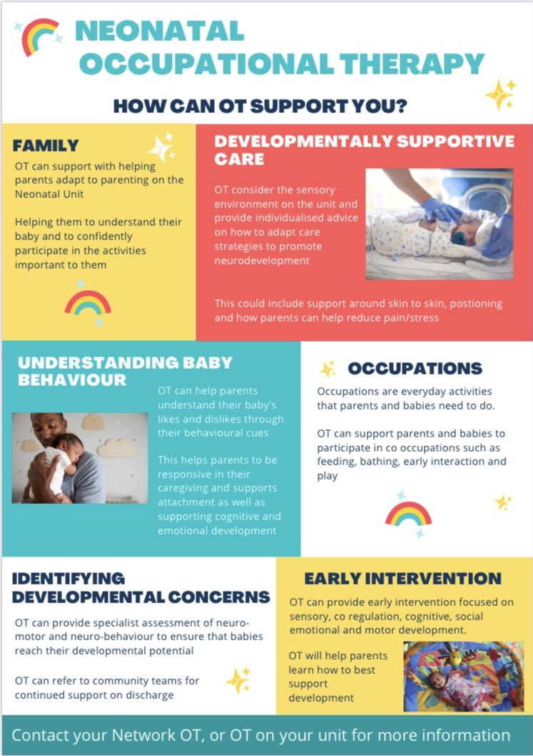 To celebrate Occupational Therapist week, we want to showcase the expertise OT's bring to the multi-disciplinary team on the neonatal unit.
@JaneOccTh @rosiehospital @CUH_NHS