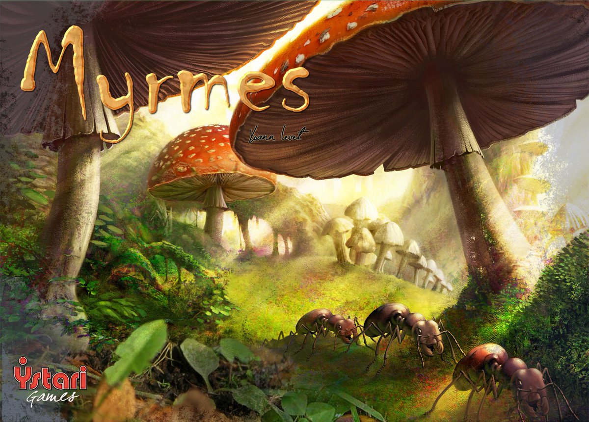 BoardGameGeek's tweet photo. Yoann Levet's game Myrmes, first released in 2012 by Ystari Games, will return in a new edition from @StudioBombyx in 2024: https://t.co/2YIPFRL6eB —WEM https://t.co/g3B8ZY0eTB