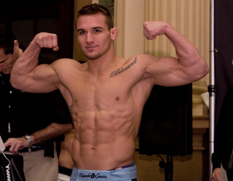 mmamania's tweet photo. 2010 &amp; 2022 Michael Chandler 
#UFC281 https://t.co/Mcj5DtvSVm