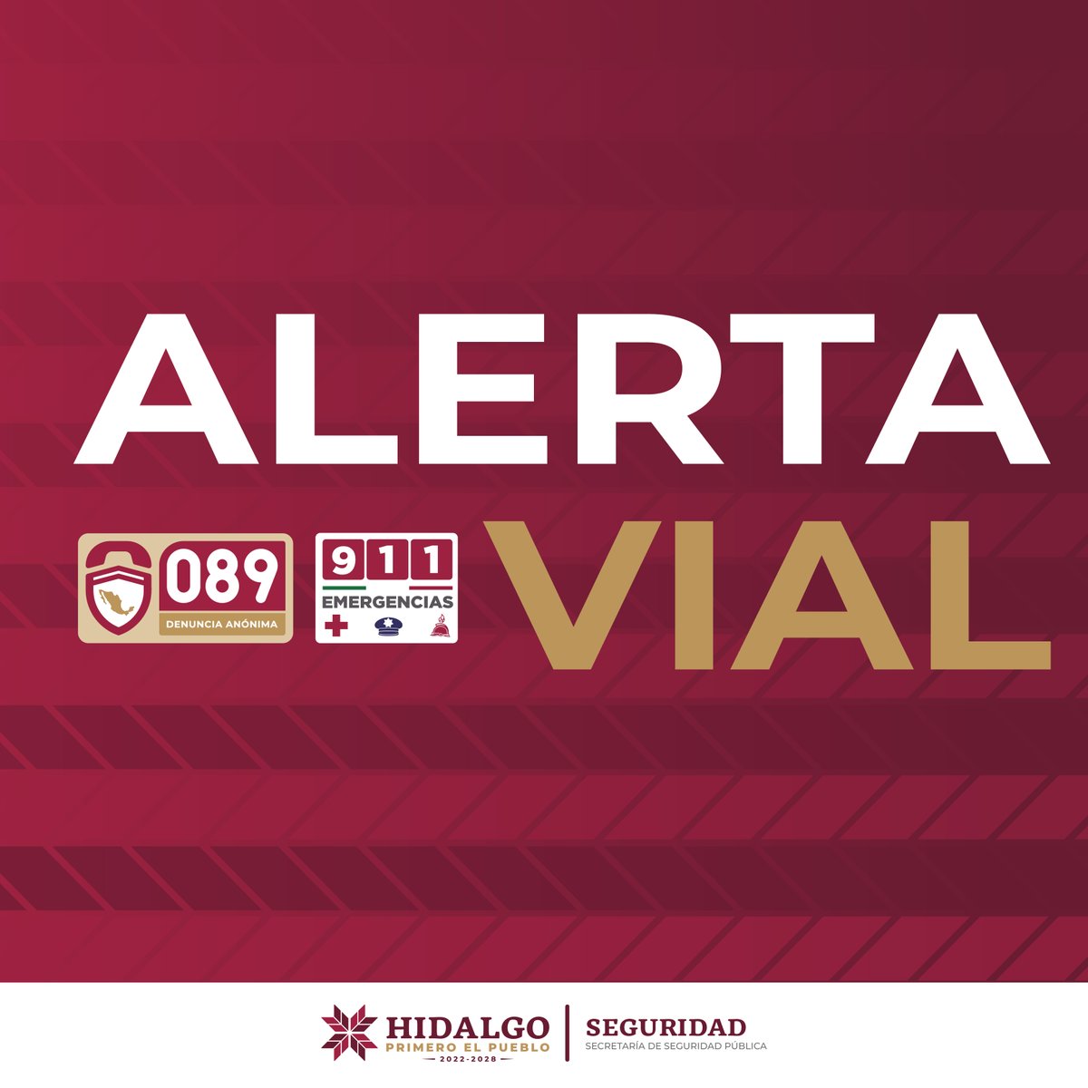 SSP_Hidalgo's tweet photo. 📢🚧 Alerta vial | #Tula

Se registran bloqueos a la circulación por manifestantes en ambos sentidos de:
- Autopista Arco Norte, a la altura de Caseta Tula 1
- Carretera Tula-Tlahuelilpan

☎️ Emergencias 911 | Denuncia Anónima 089 https://t.co/akSLSPhmt7